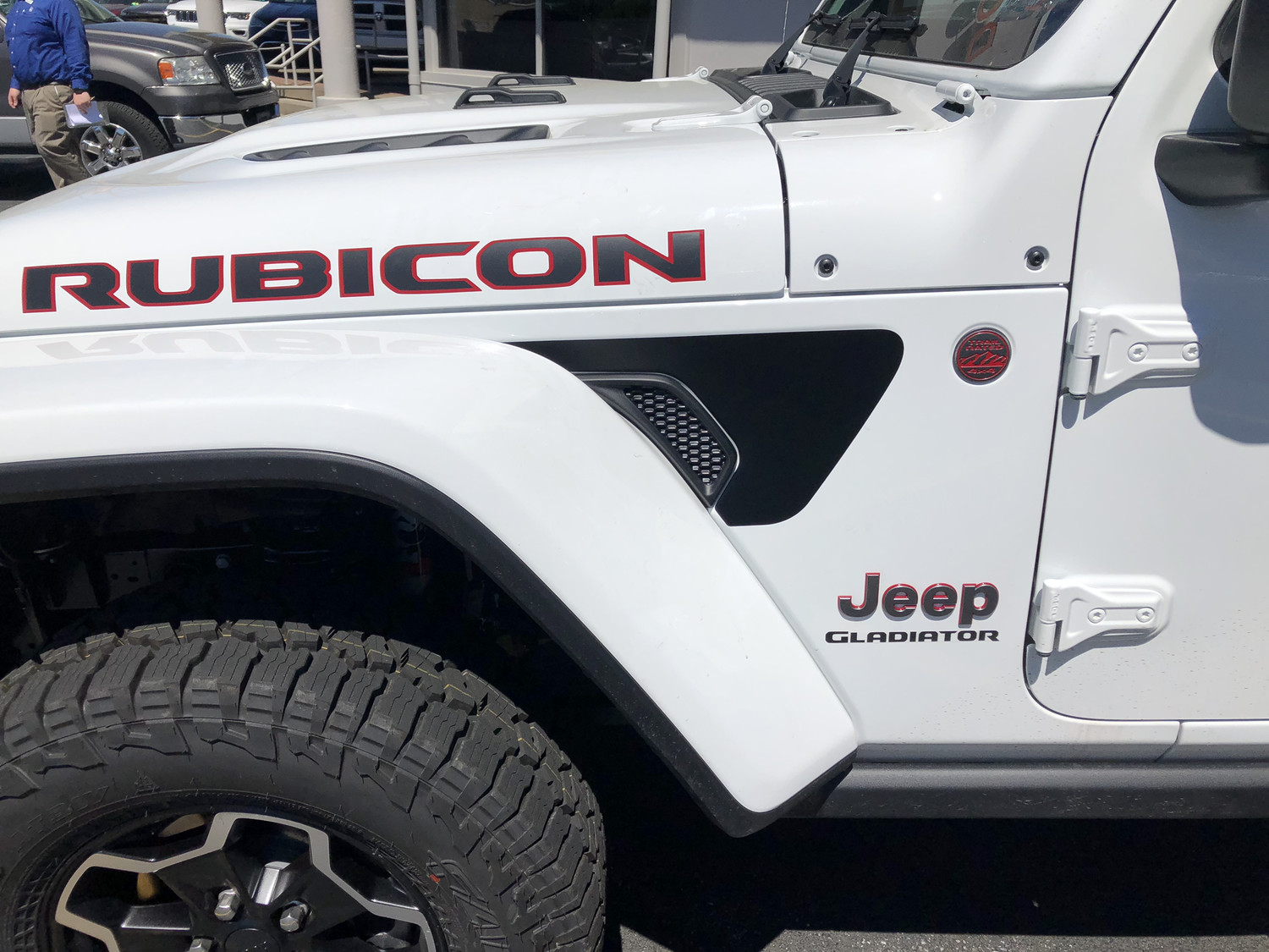2018 - up Jeep Gladiator JT Wrangler JL JLU Gravity Style Fender Vent Blackout Vinyl Graphics