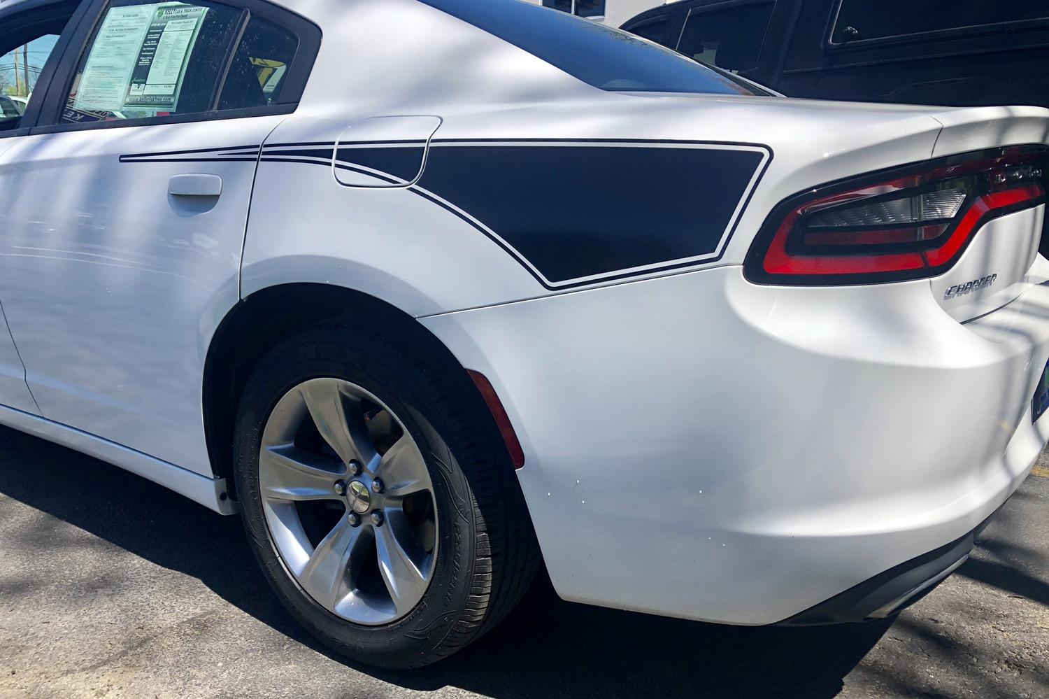 2015 - Up Dodge Charger Gen 2 Hockey Style Quarter Panel Stripe Kit