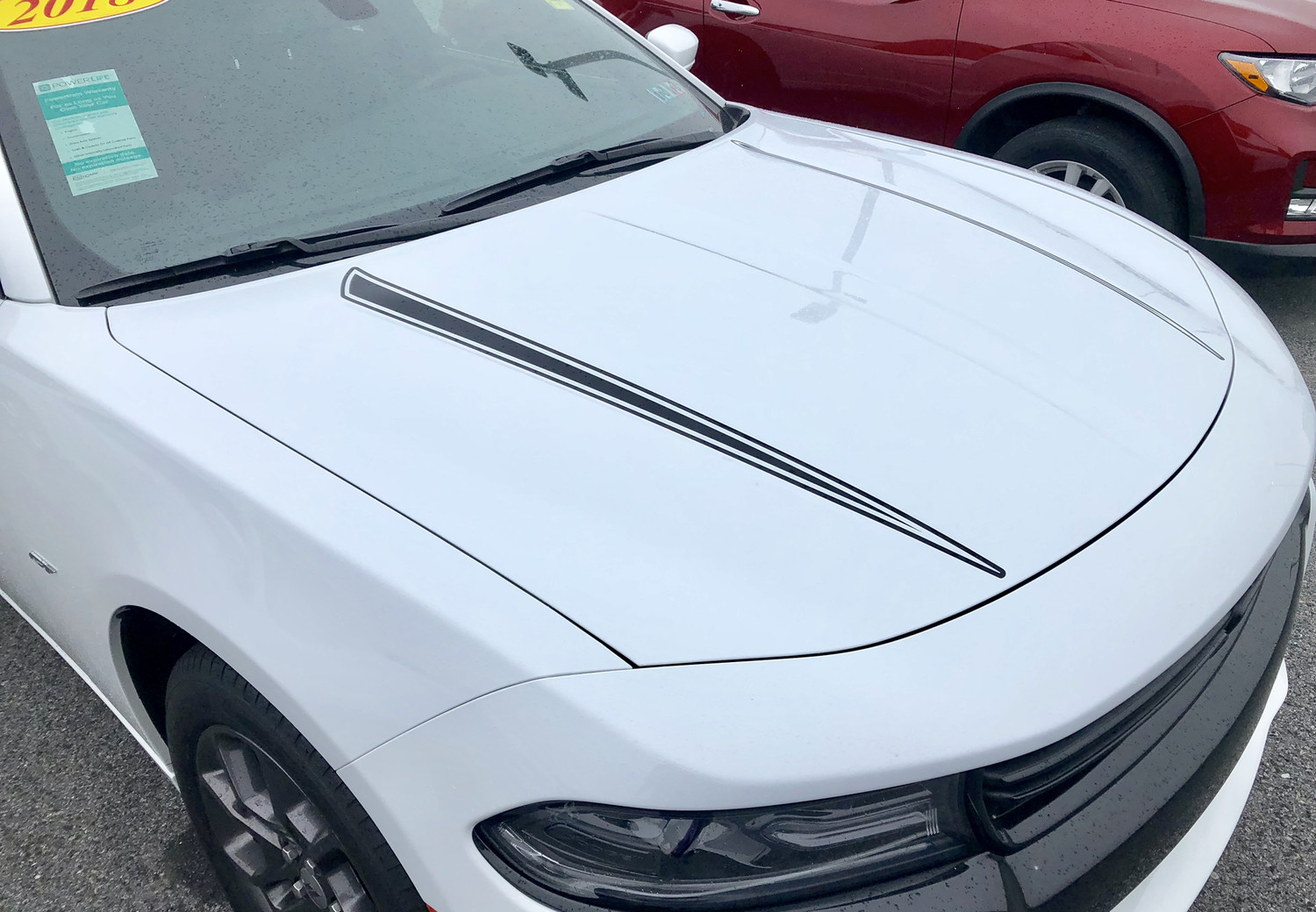 2015 - up Dodge Charger Hood Spear Graphics