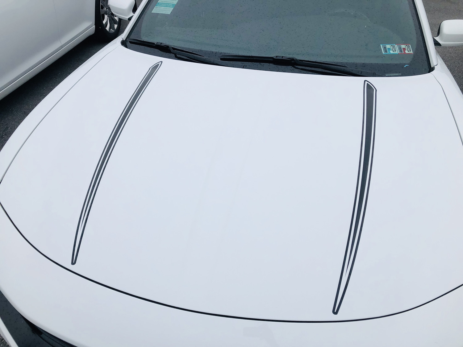 2015 - up Dodge Charger Hood Spear Graphics