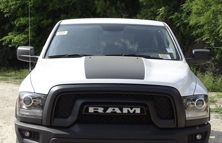 2009 - 2021 (Classic) Ram 1500 Warlock Style Standard Hood Graphics