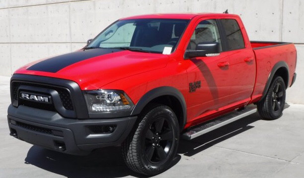 2009 - 2021 (Classic) Ram 1500 Warlock Style Standard Hood Graphics