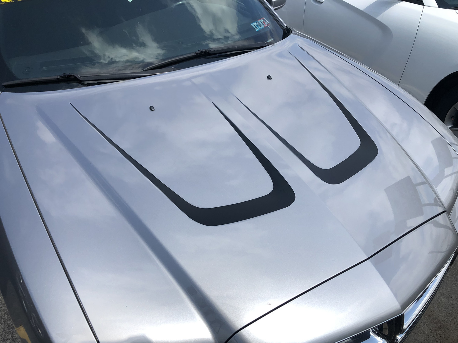 2011 -2014 Dodge Charger Hood Scallop Graphics