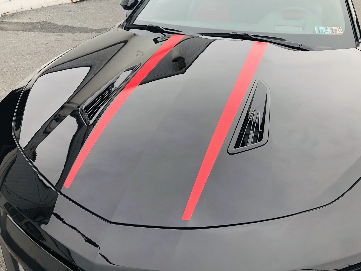 2016 - 2018 Camaro SS Coupe Spyder Style Stripe Kit