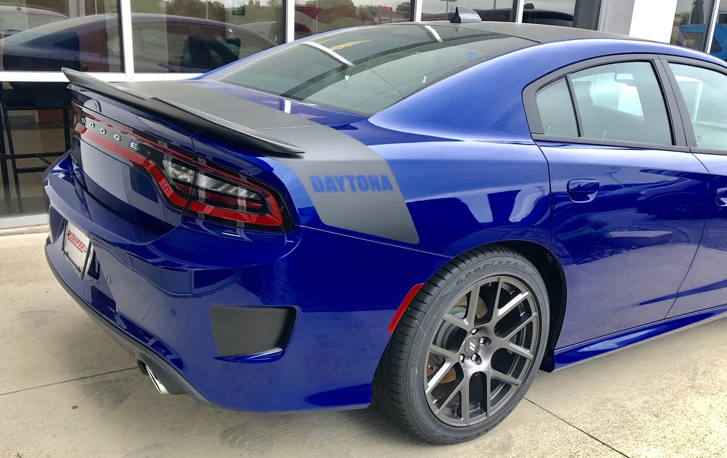 2015 - 2019 Dodge Charger SRT Hellcat Daytona RT Scat Pack Bumper Vent Blackout Graphics