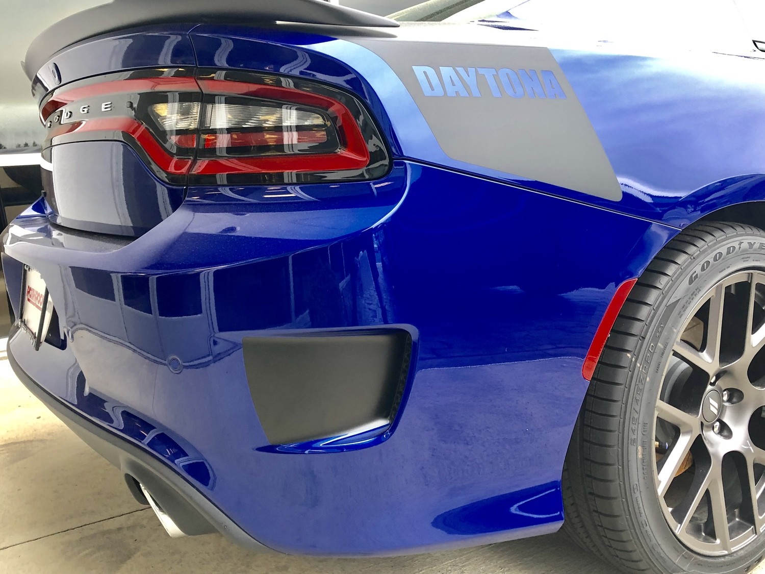 2015 - 2019 Dodge Charger SRT Hellcat Daytona RT Scat Pack Bumper Vent Blackout Graphics