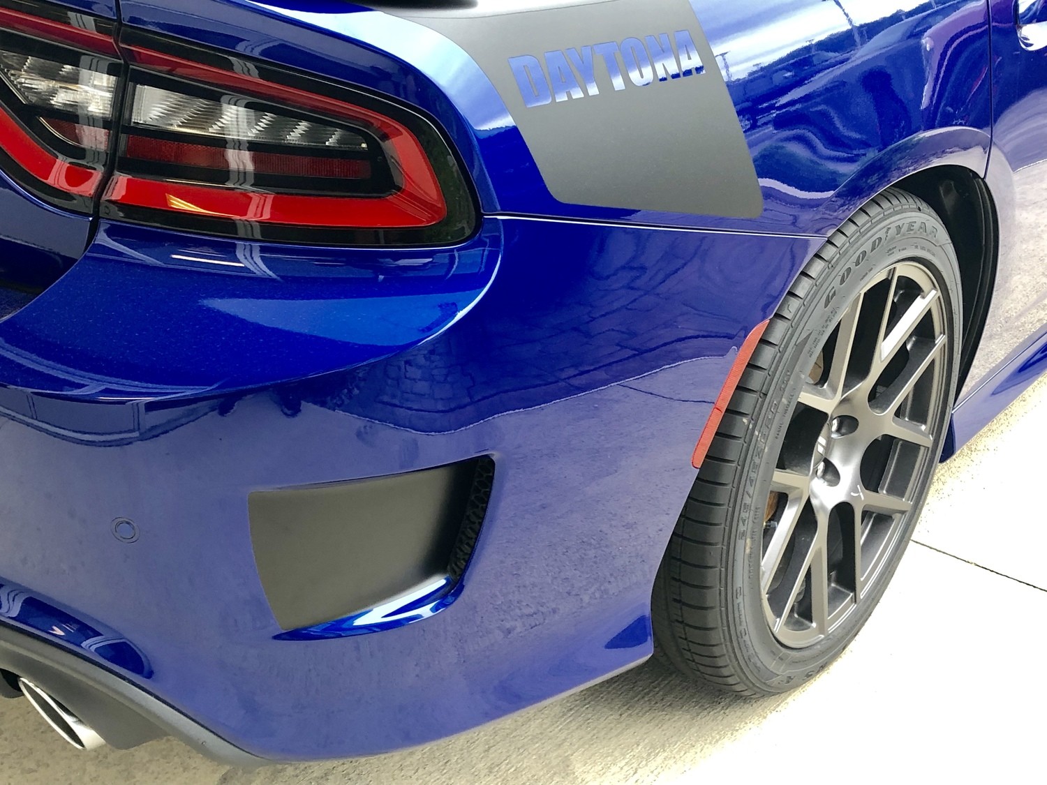 2015 - 2019 Dodge Charger SRT Hellcat Daytona RT Scat Pack Bumper Vent Blackout Graphics