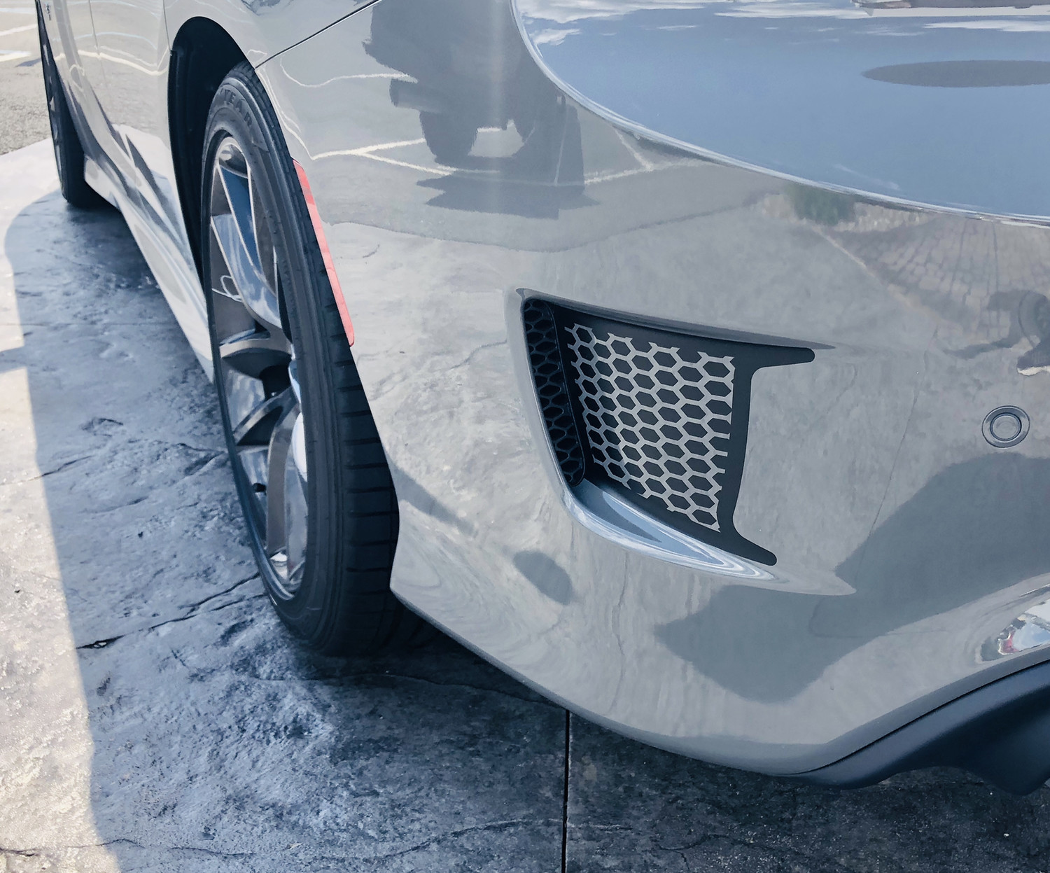 2015 - 2019 Dodge Charger SRT Hellcat Daytona RT Scat Pack Bumper Vent Blackout Graphics