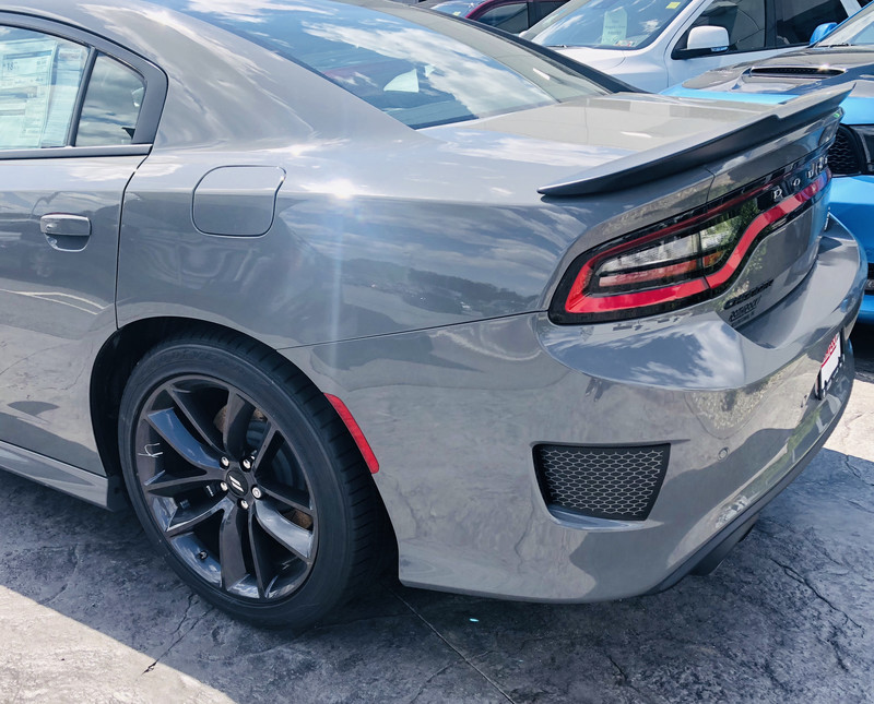 2015 - 2019 Dodge Charger SRT Hellcat Daytona RT Scat Pack Bumper Vent Blackout Graphics