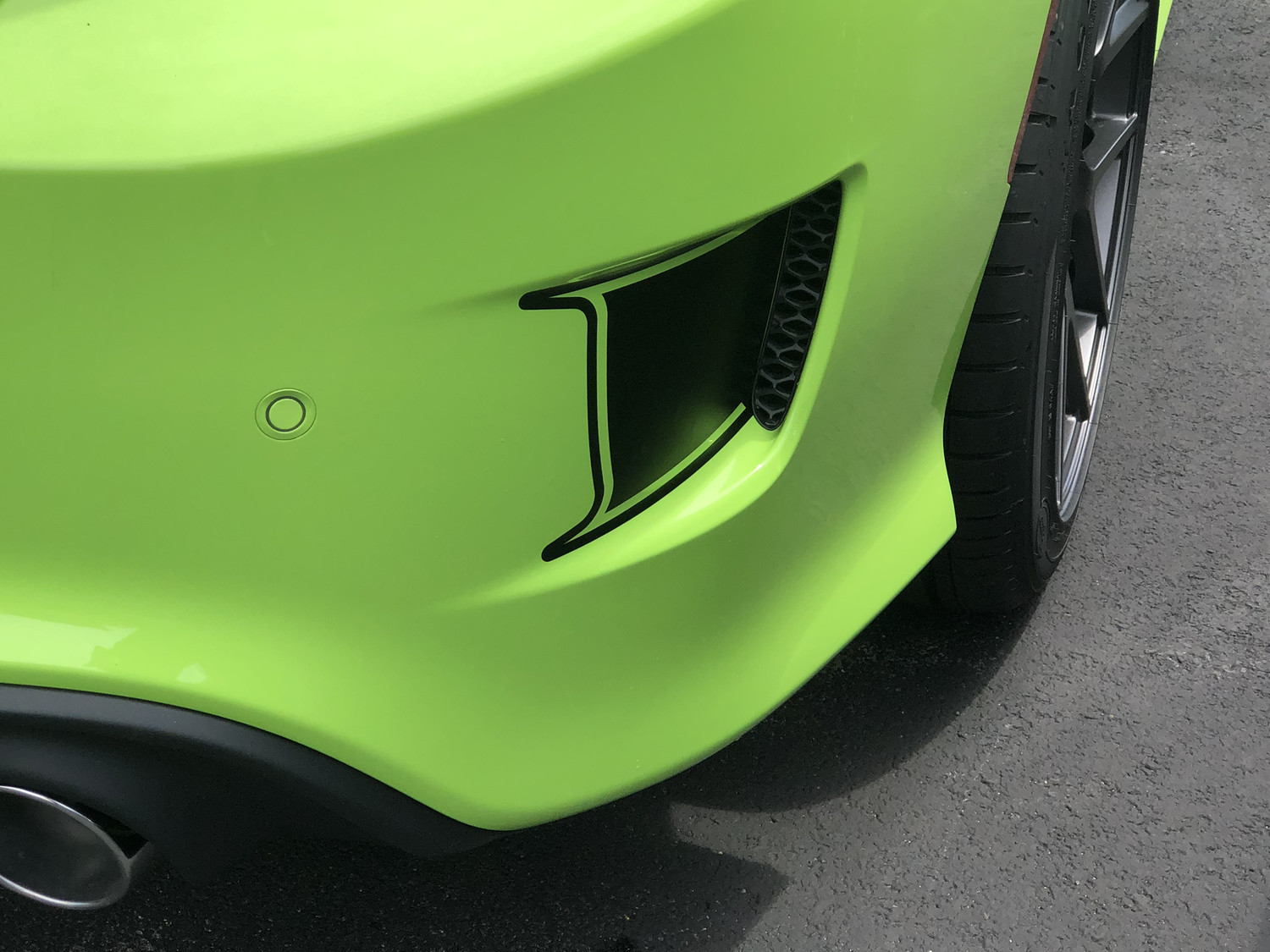 2015 - 2019 Dodge Charger SRT Hellcat Daytona RT Scat Pack Bumper Vent Blackout Graphics