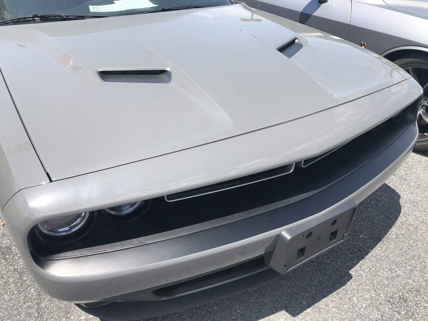 2015 - Up Dodge Challenger RT SXT GT Hellcat Bumper Blackout Decals Front and Rear Kit
