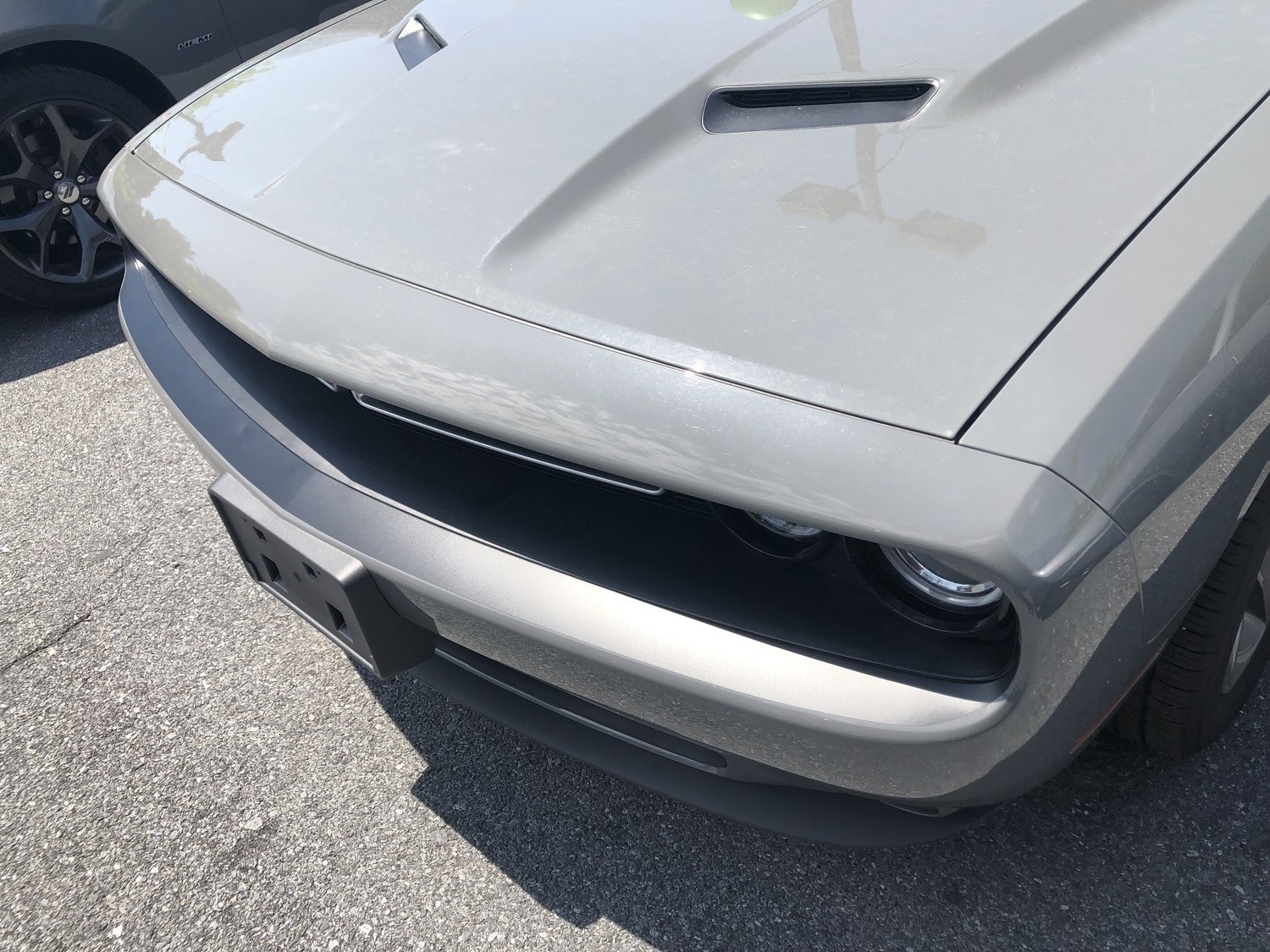 2015 - Up Dodge Challenger RT SXT GT Hellcat Bumper Blackout Decals Front and Rear Kit
