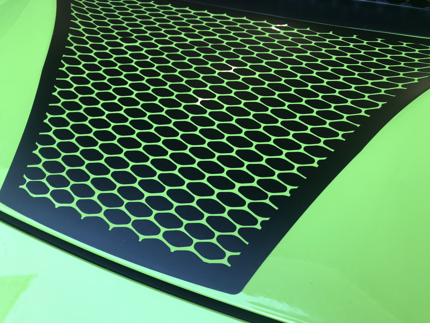 2015 - up Dodge Charger SRT Hellcat RT GT Scat Pack Daytona Hood Scoop Blackout Graphics