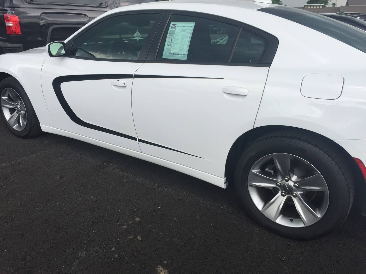 2011 -2014 Dodge Charger Side Scallop Graphics