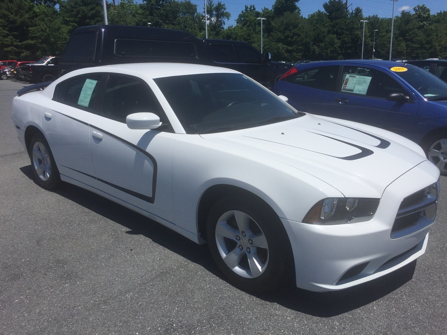 2011 -2014 Dodge Charger Side Scallop Graphics