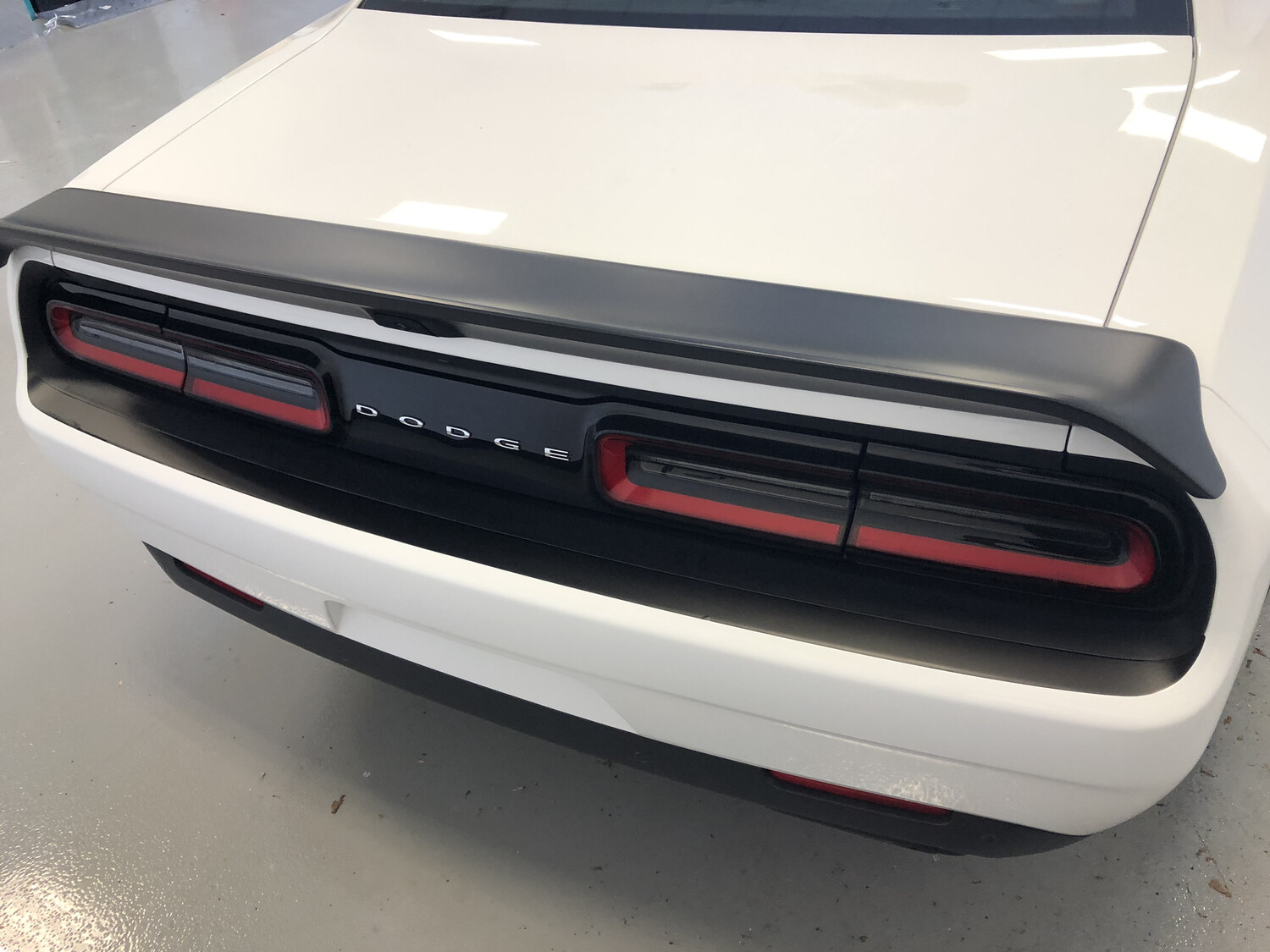 2015 - Up Dodge Challenger RT SXT GT Hellcat Bumper Blackout Decals Front and Rear Kit
