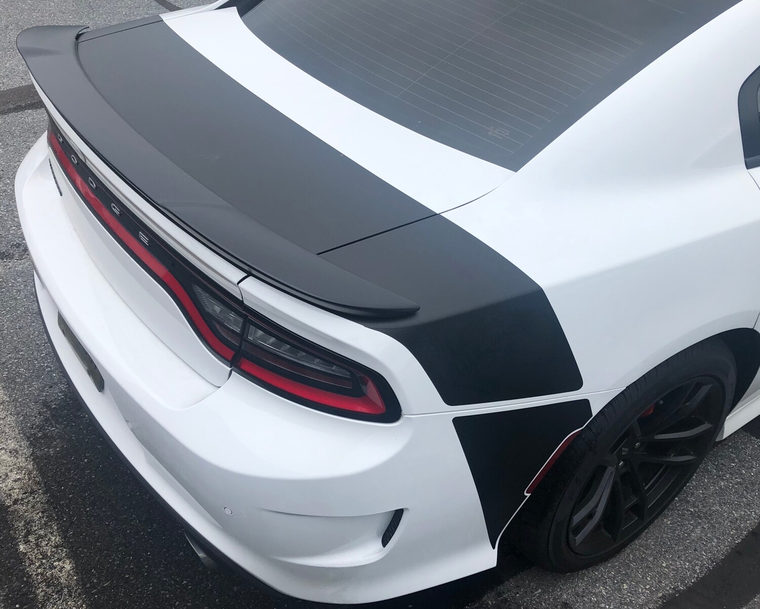 2015 - Up Dodge Charger Daytona Swinger Style Tail Stripe Kit with Lower Extensions