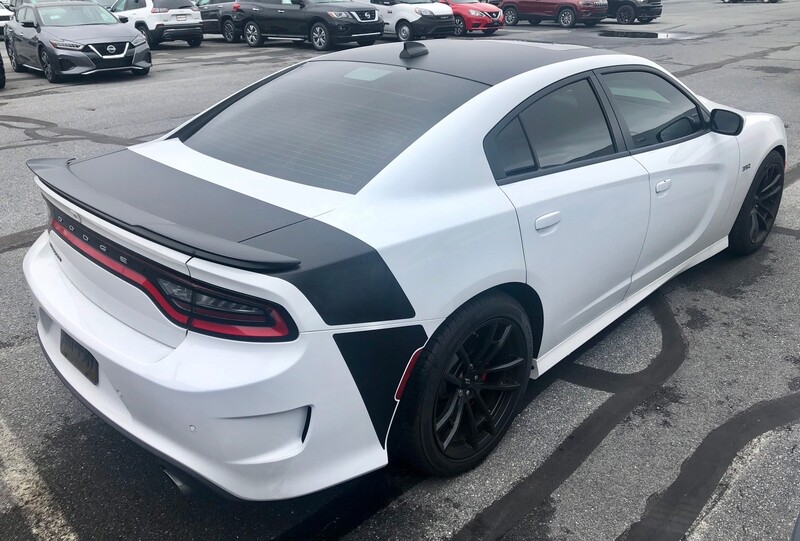 2015 - Up Dodge Charger Daytona Swinger Style Tail Stripe Kit with Lower Extensions