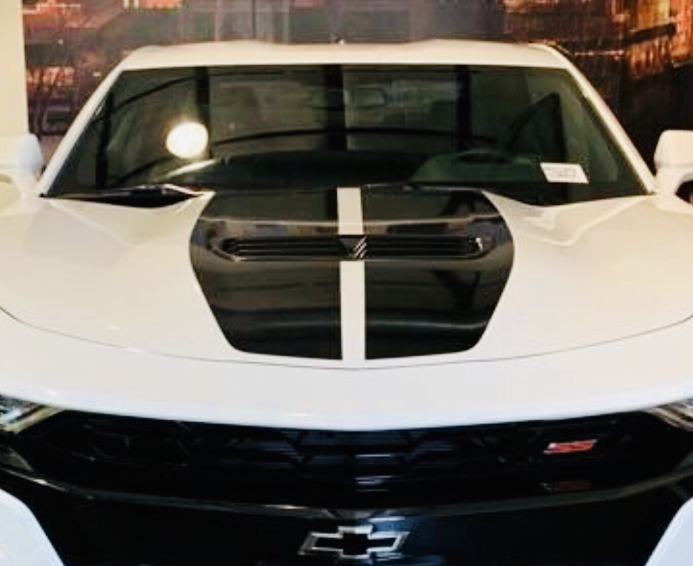 2019 - up Camaro Coupe Factory Style Dual Rally Style Hood Only Stripes SS RS LT V8 V6 Turbo 4