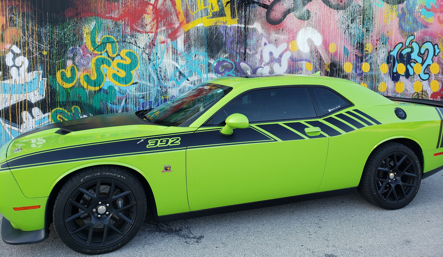 2008 - Up Dodge Challenger "2015 Drag Pak Style" Side Stripes