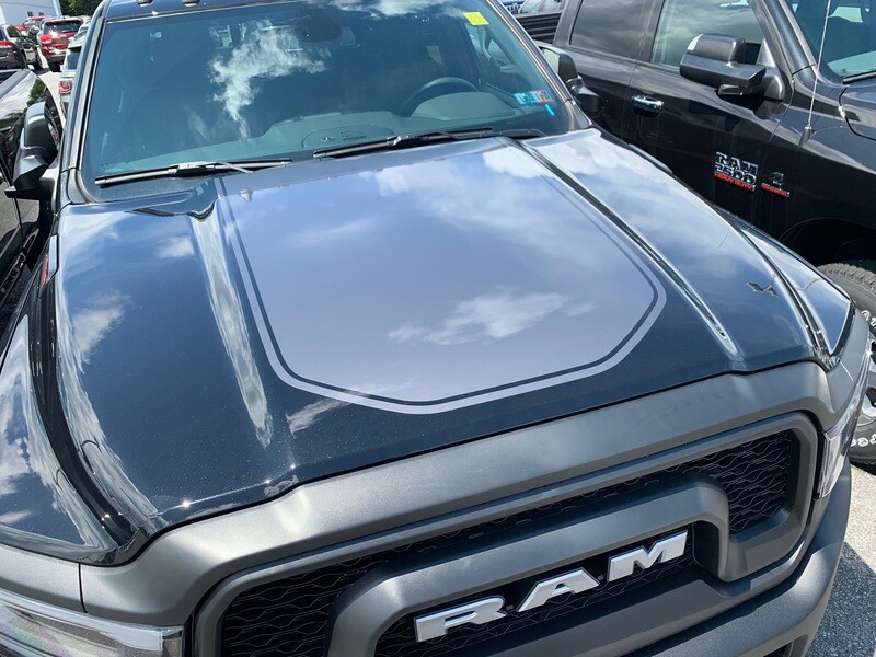 2019 - Up Ram 2500HD 3500HD Power Wagon Style Hood Decal Graphics