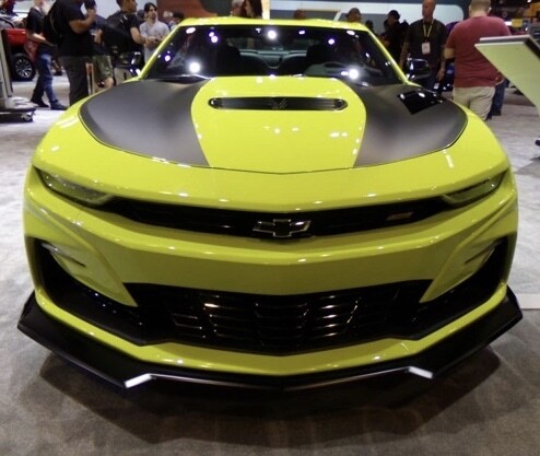 2019 - up Camaro Outer Hood Blackout Graphics SS RS LT V8 V6 Turbo 4