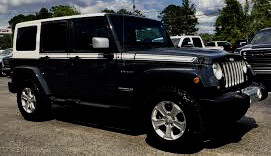 2007 - 2018 Jeep Wrangler JK JKU "Chief " Style Side Stripes
