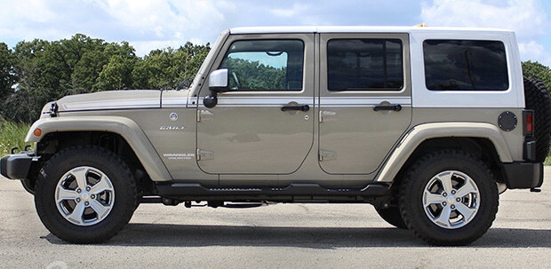 2007 - 2018 Jeep Wrangler JK JKU "Chief " Style Side Stripes