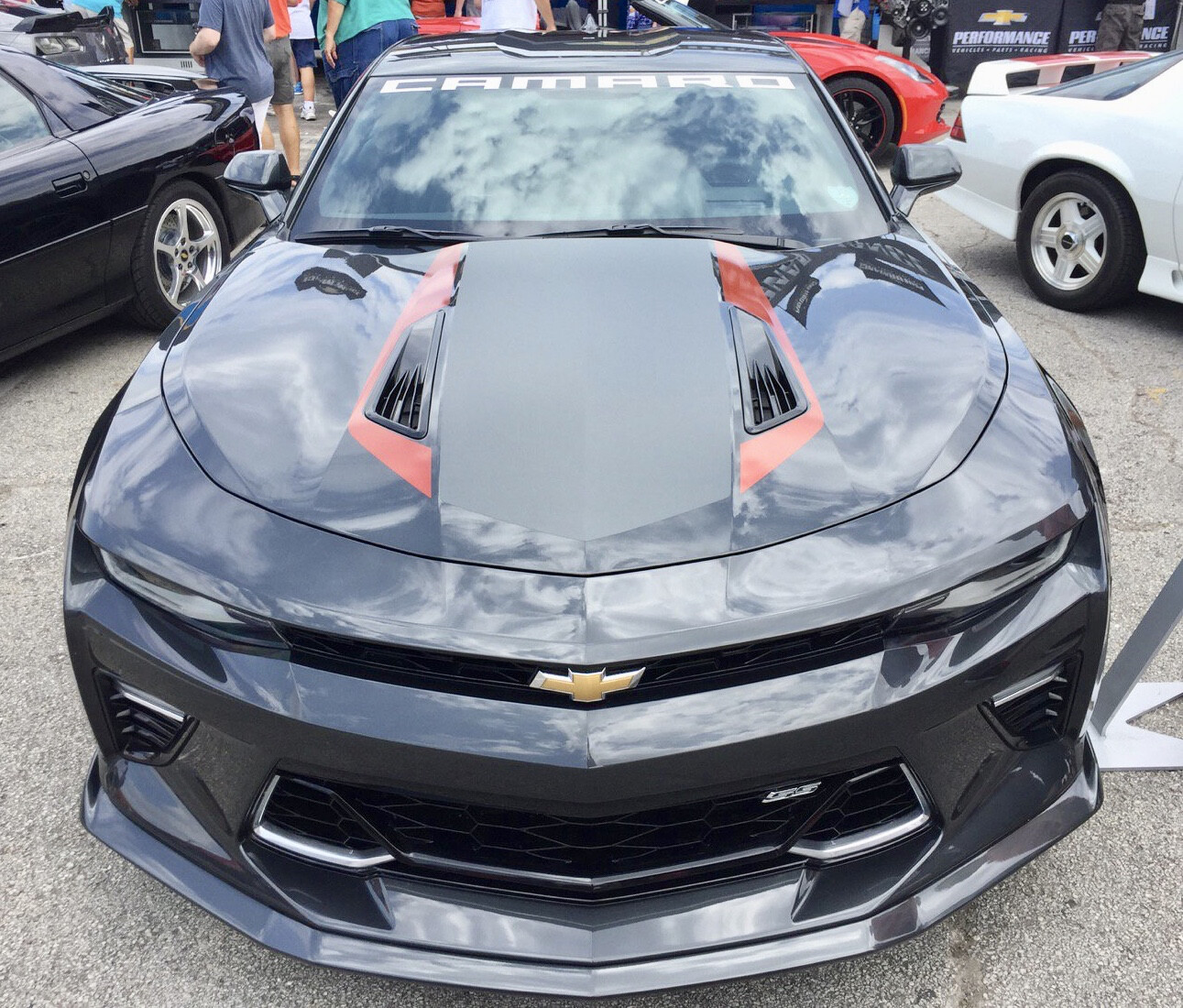 2016 - 2018 Chevrolet Camaro 50th Anniversary Style Rally Stripe Kit-Hardtop Version