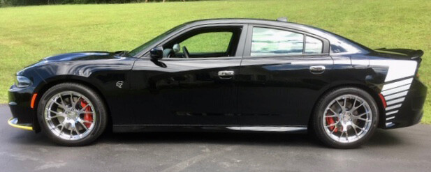 2015 - Up Dodge Charger Extended Hockey Style Quarter Panel Stripe Kit