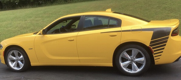 2015 - Up Dodge Charger Extended Hockey Style Quarter Panel Stripe Kit