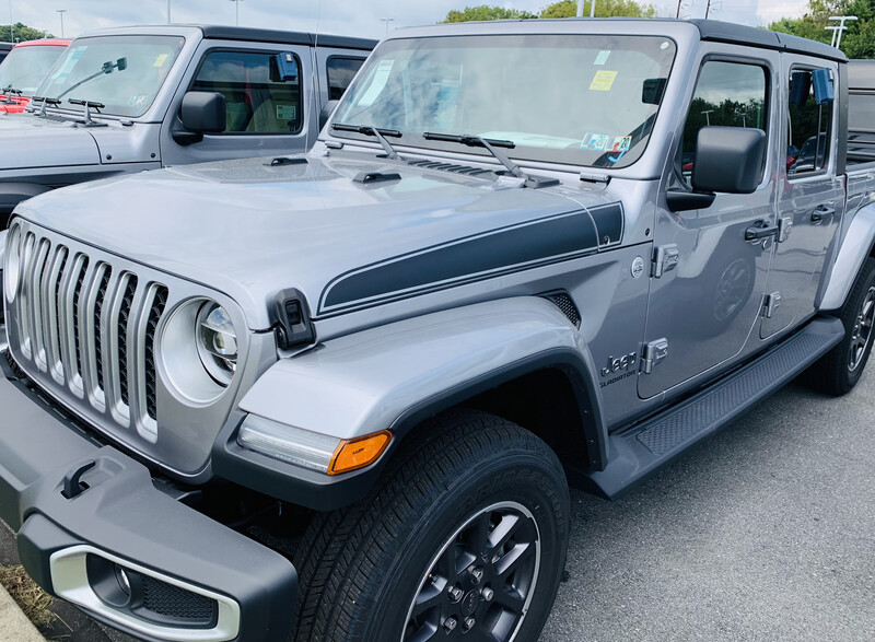Jeep Gladiator JT Wrangler JL JLU Rubicon Hood Spear Graphics