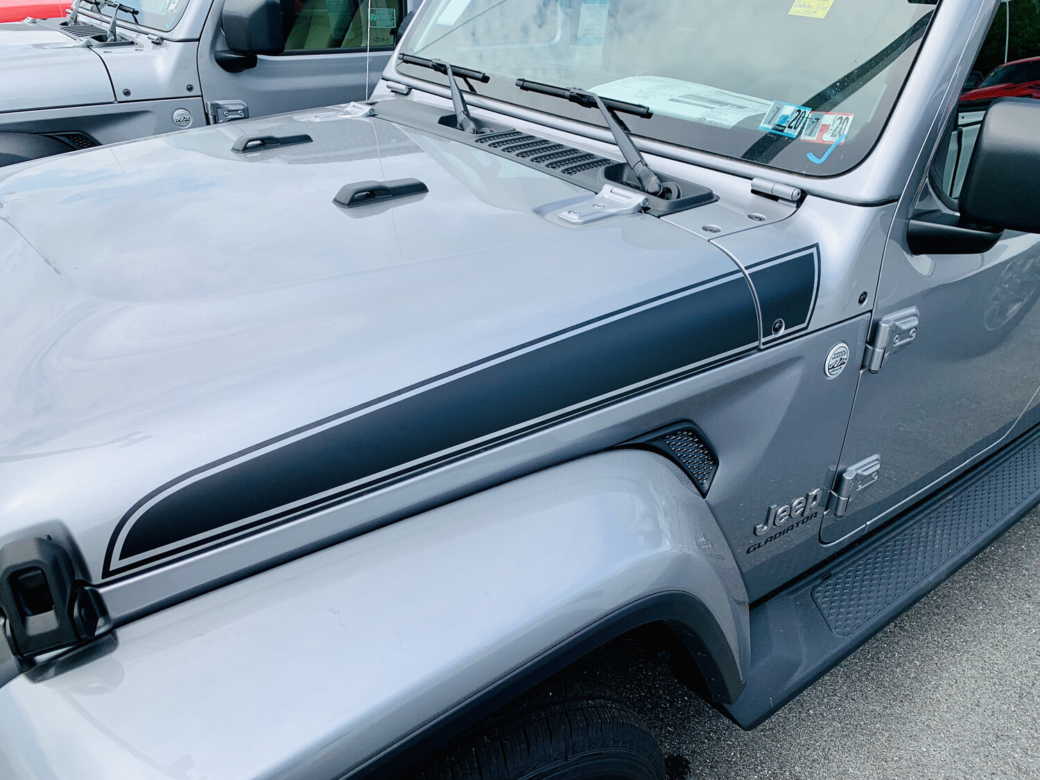Jeep Gladiator JT Wrangler JL JLU Rubicon Hood Spear Graphics