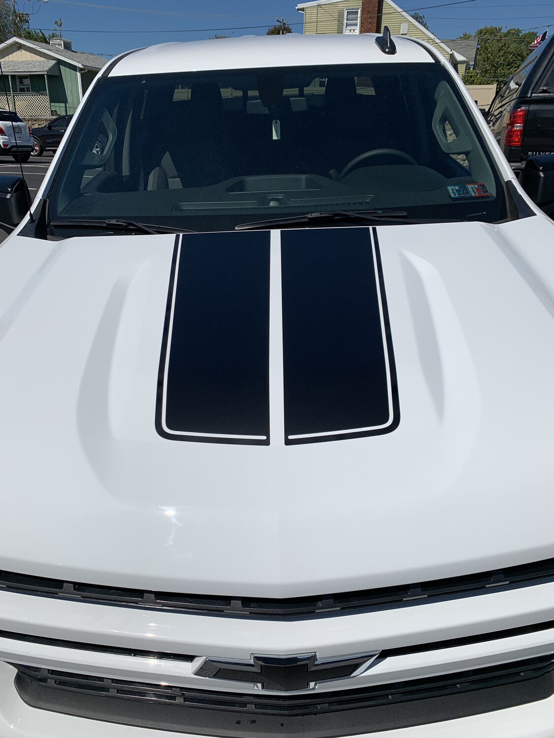 2019 - Up Silverado 1500 Hood Stripes
