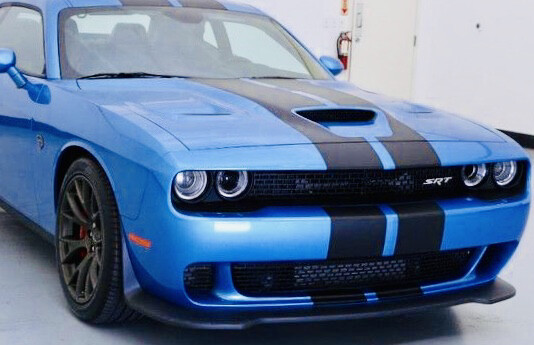 2015 - 2018 Up Dodge Challenger SRT Hellcat Style Rally Stripe Kit​