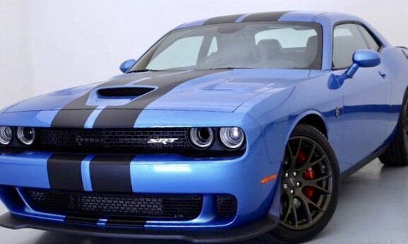 2015 - 2018 Up Dodge Challenger SRT Hellcat Style Rally Stripe Kit​