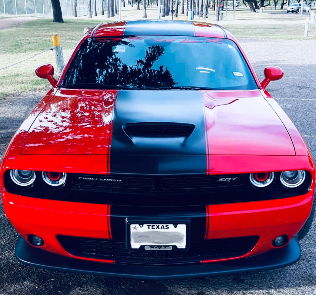 2008 - Up Dodge Challenger Super Stripe Center Rally Stripe Kit