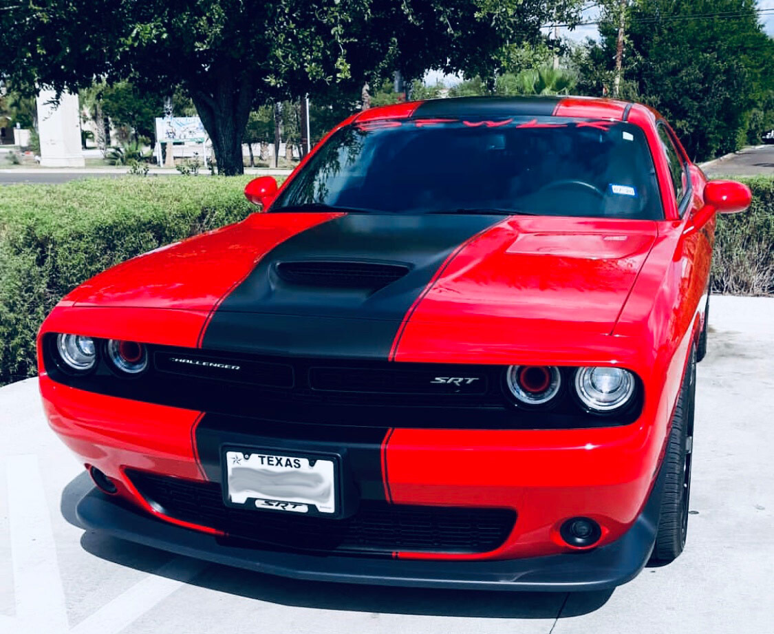 2008 - Up Dodge Challenger Super Stripe Center Rally Stripe Kit