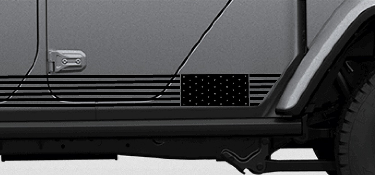2020 - Up Jeep Gladiator JT Rocker Stripe Vinyl Graphics