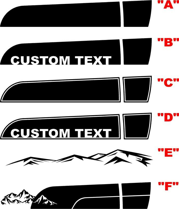 Jeep Wrangler JK JKU Rubicon Hood Spear Graphics