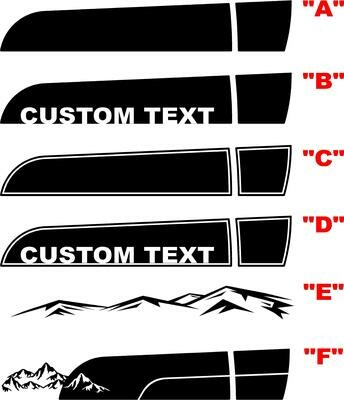 Jeep Wrangler JK JKU Rubicon Hood Spear Graphics