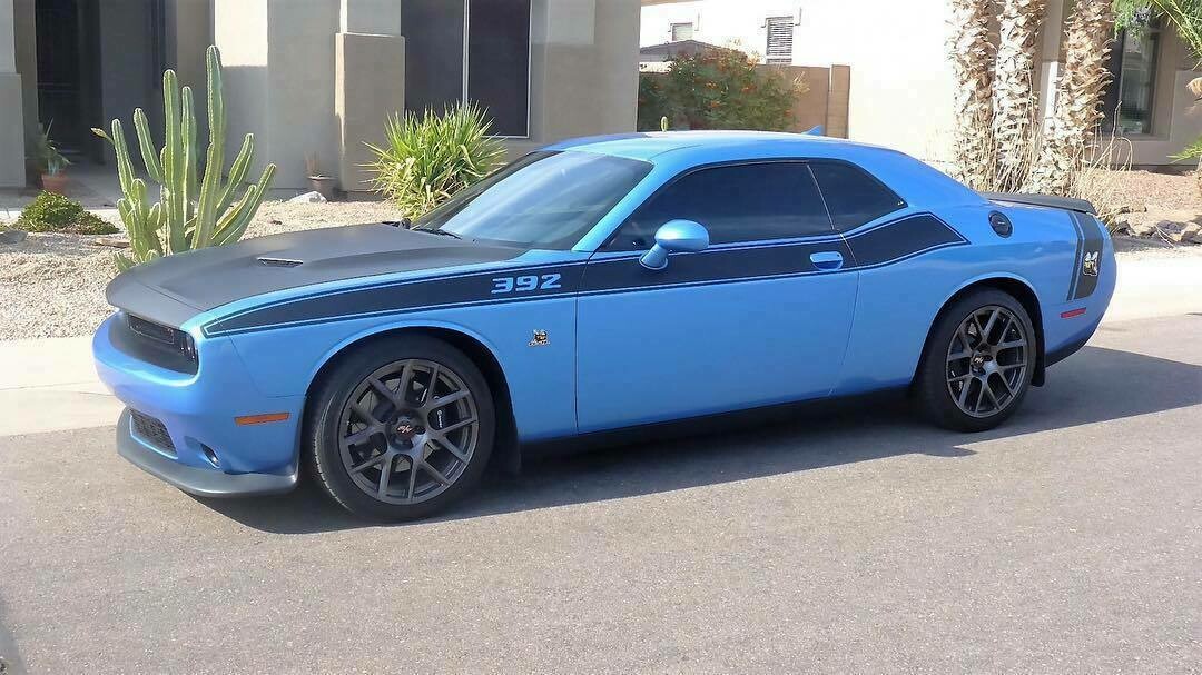 2008 - Up Dodge Challenger T/A Style Side Stripe Graphics Kit