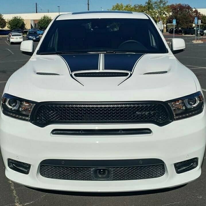 2018 - Up Dodge Durango SRT Sport Hood Stripes GT RT