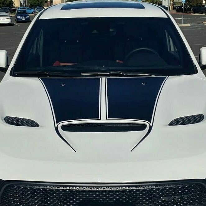 2018 - Up Dodge Durango SRT Sport Hood Stripes GT RT