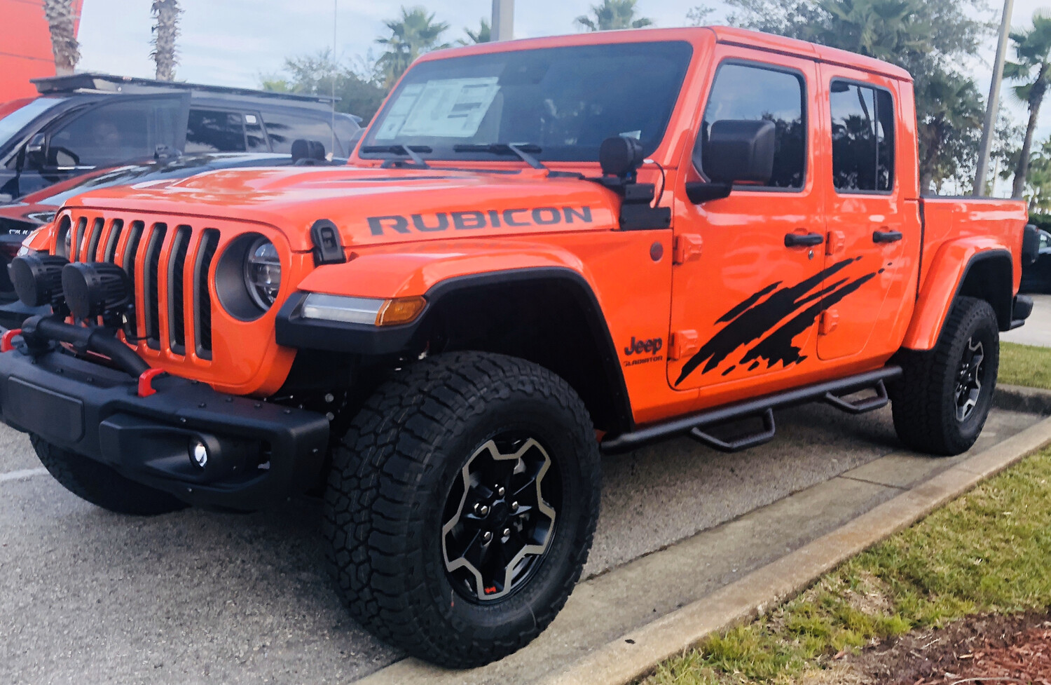 Jeep Large Side Splash Vinyl Graphics