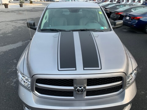 2009 - 2021 Ram (Classic) 1500 Standard Hood and Tailgate Rally Stripes