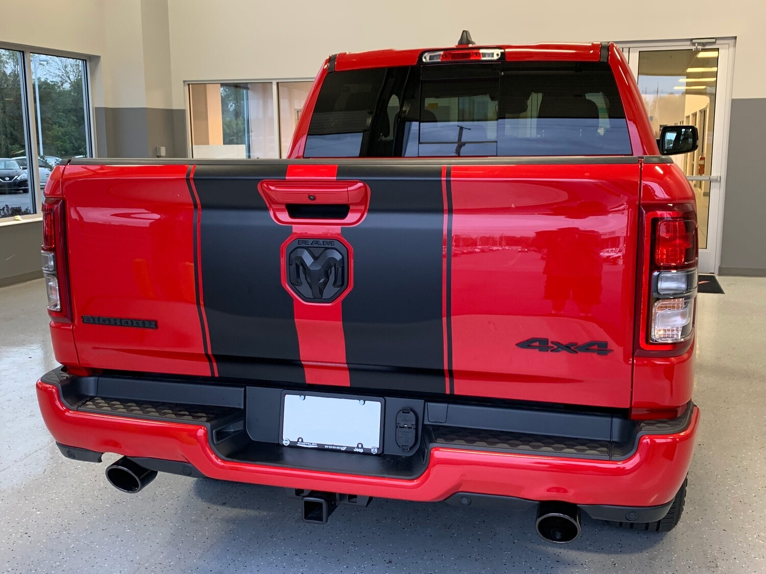 2019 - Up Ram 1500 Standard Hood and Tailgate Rally Stripes