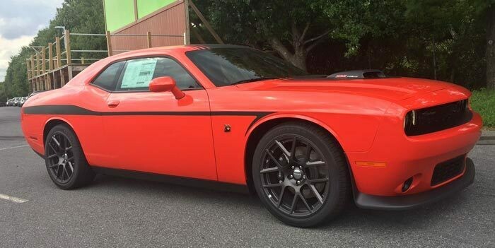 2008 - Up Dodge Challenger Devil Tail Lower Bodyline Stripe Kit