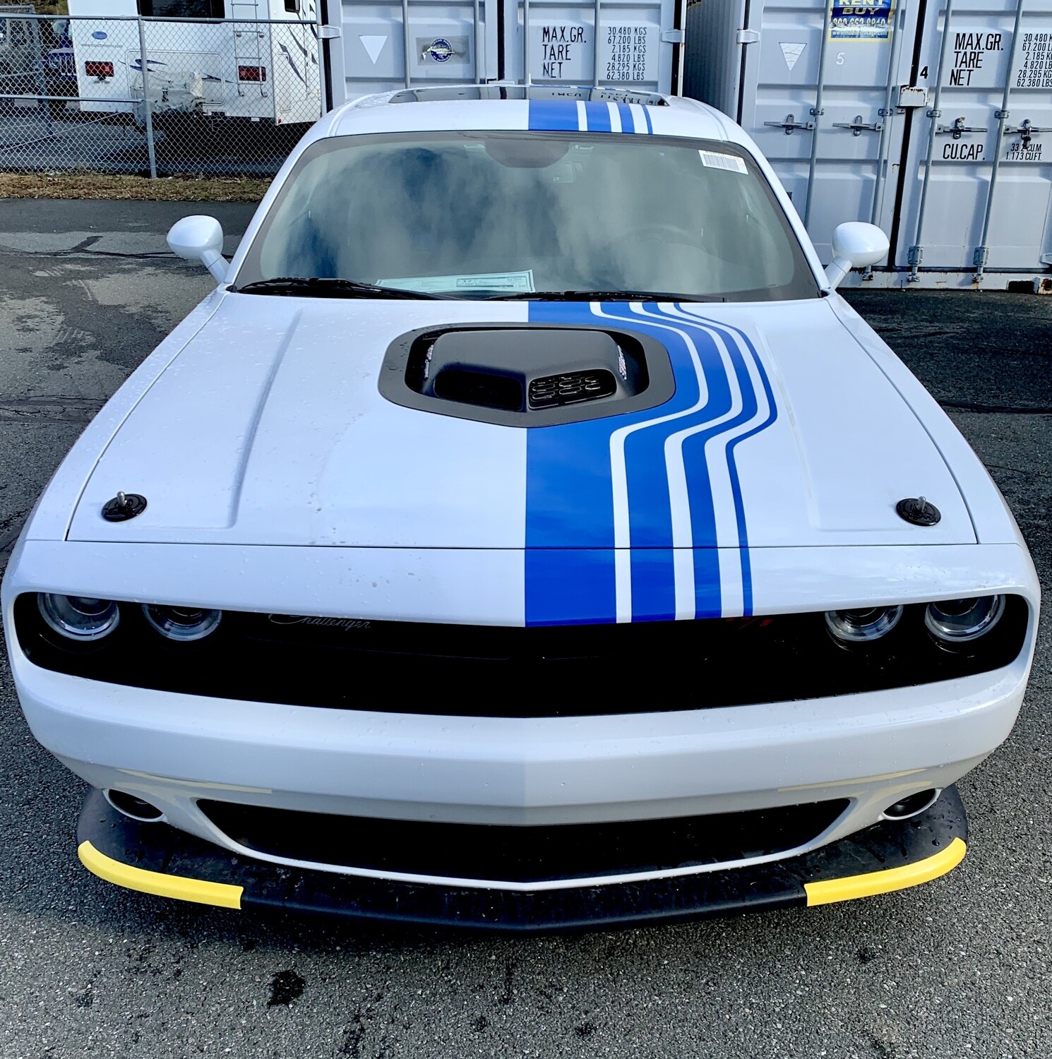 2014 - Up Dodge Challenger Mopar 19 Shakedown Style Rally Stripe Kit​
