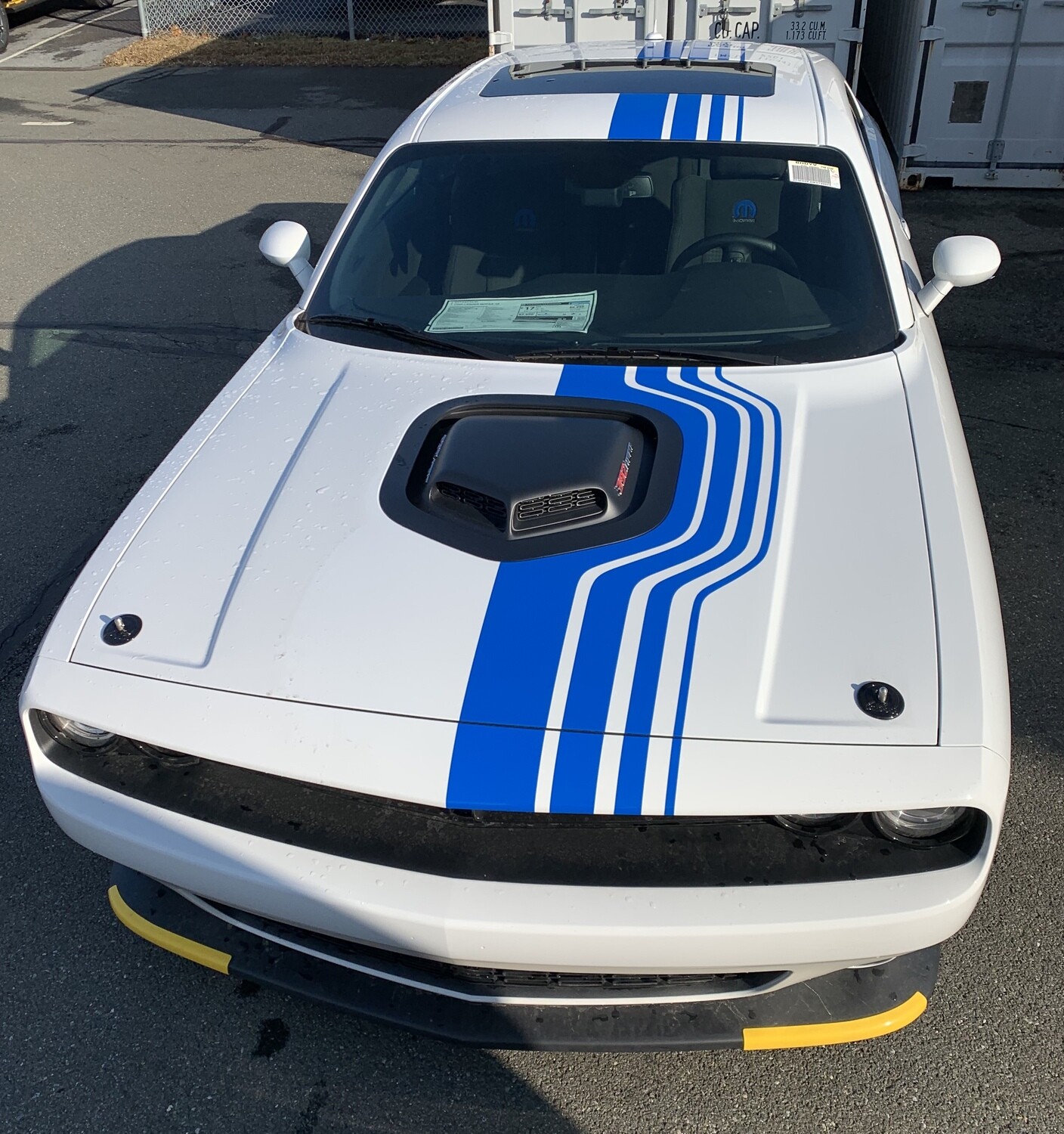 2014 - Up Dodge Challenger Mopar 19 Shakedown Style Rally Stripe Kit​